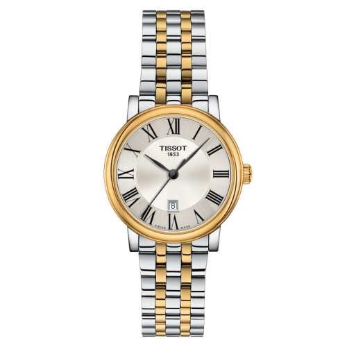 Tissot Carson Premium Quartz 30 Stainless Steel - Yellow Gold / Silver / Bracelet